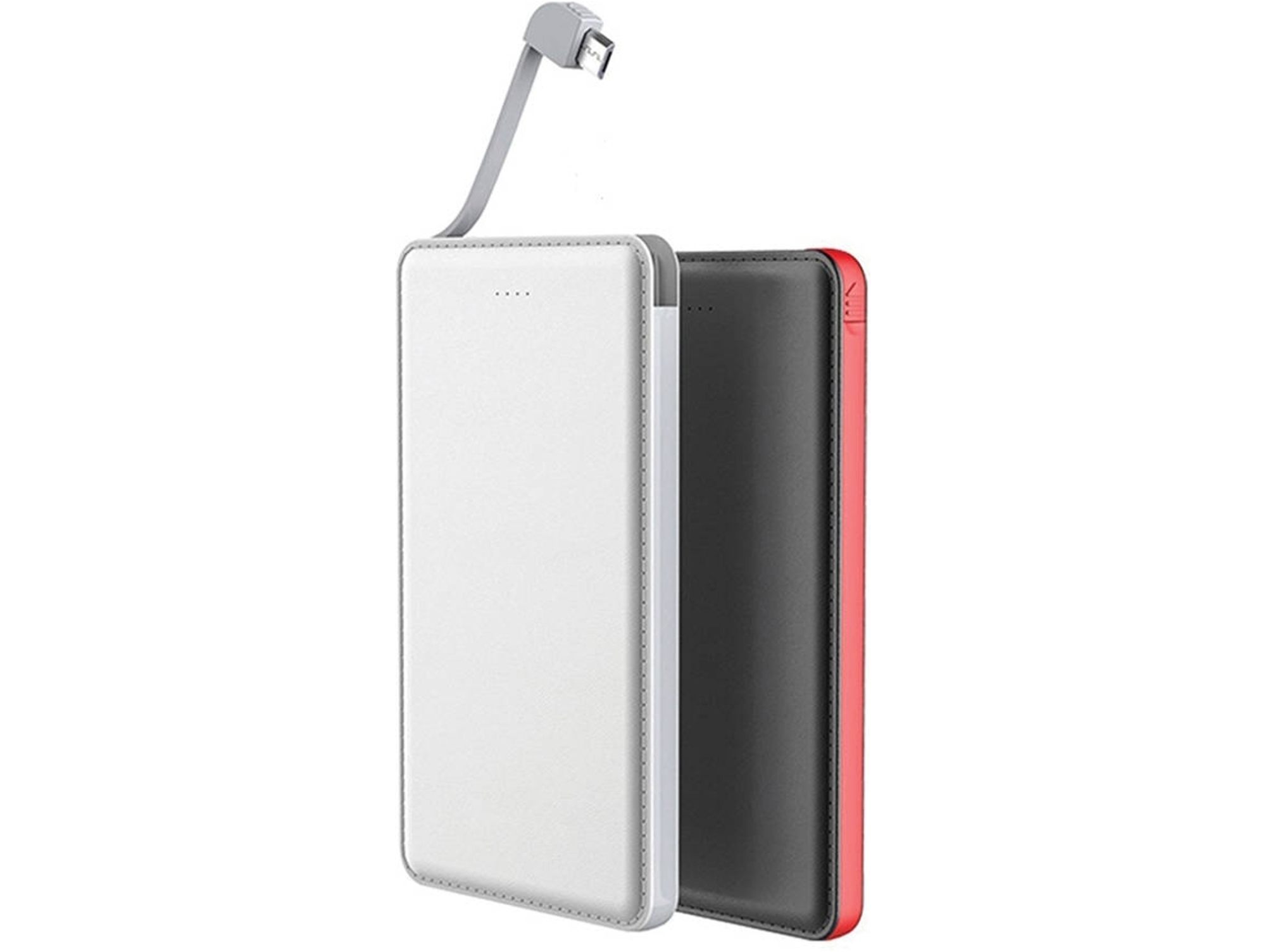 Powerbank MYWAY MWCHP0095 (5000 mAh - 1 USB - MicroUSB + Lightning - Blanco)