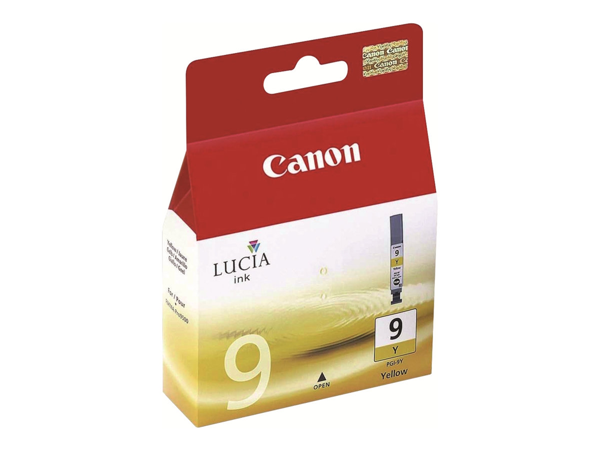 Cartucho de tinta Original CANON PGI-9C Amarillo  para PIXMA iX7000, MX7600, Pro9500