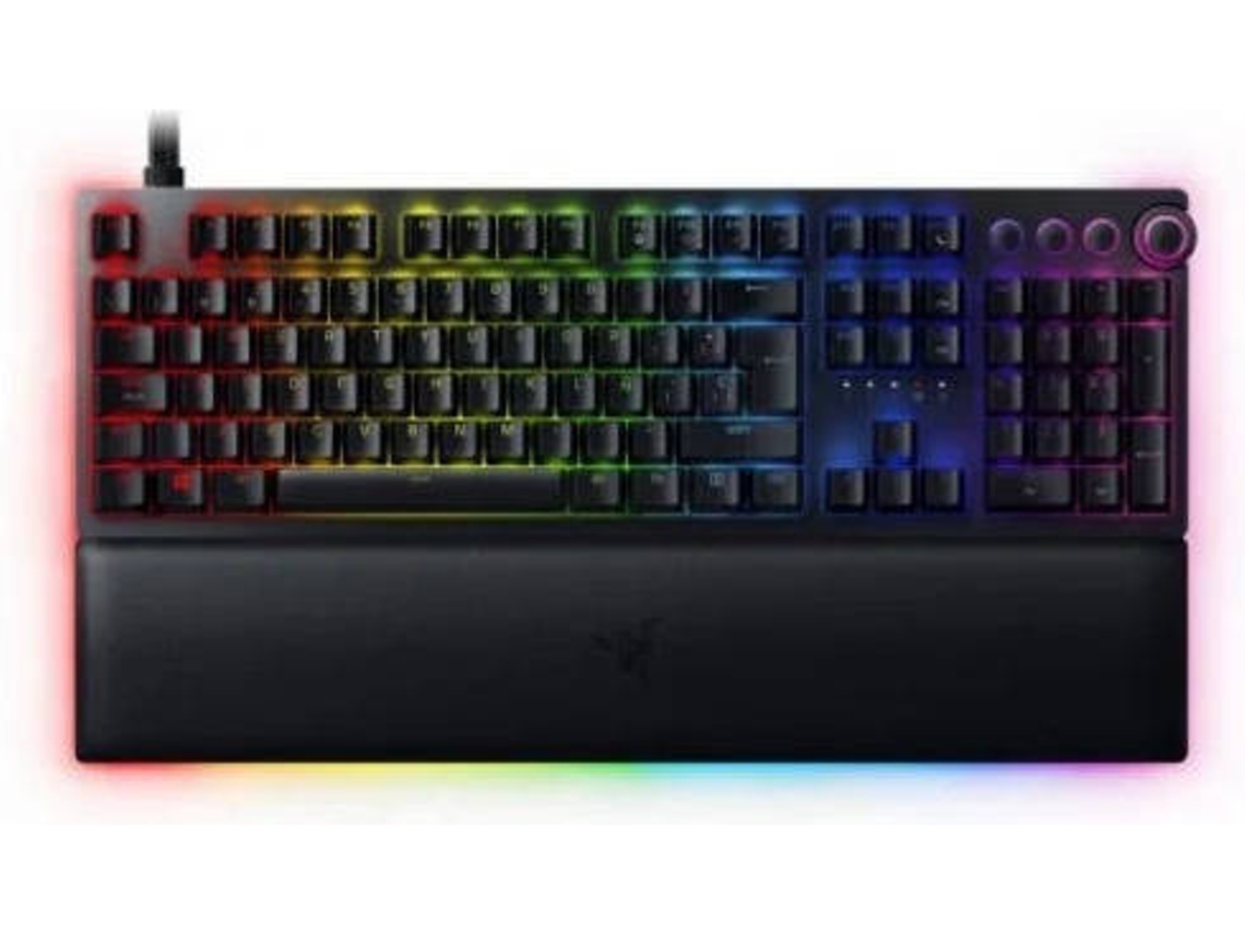 Teclado Gaming RAZER Huntsman V2 Analog (Membrana - Español - Negro)