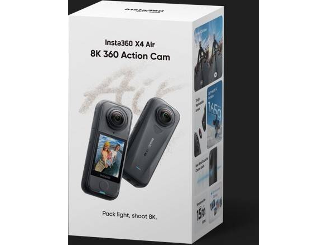 Action Cam INSTA360 X4 Air Standard Bundle (8K - 29 MP - Wi-Fi y