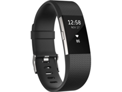 Pulsera de Actividad FITBIT BY GOOGLE Charge 2 L (Caja Abierta - Bluetooth - Hasta 5 días de autonomía - Resistente al agua - Plata)