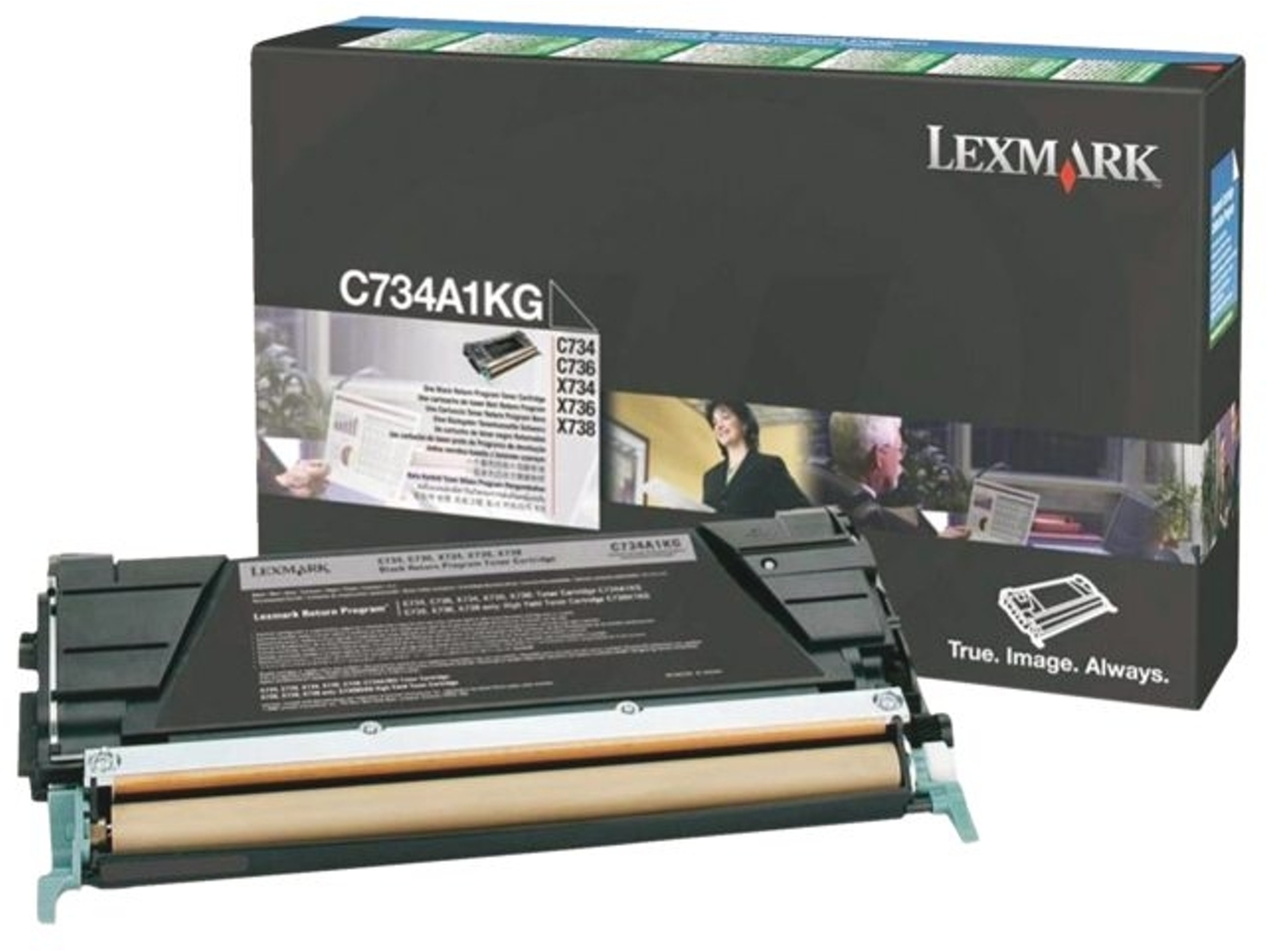 Tóner LEXMARK C734A1KG  8000Pág. Negro