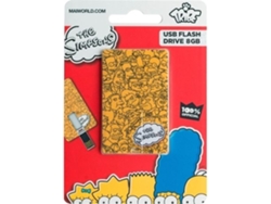 Pendrive USB Card 8 GB - TRIBE Simpsons Logo