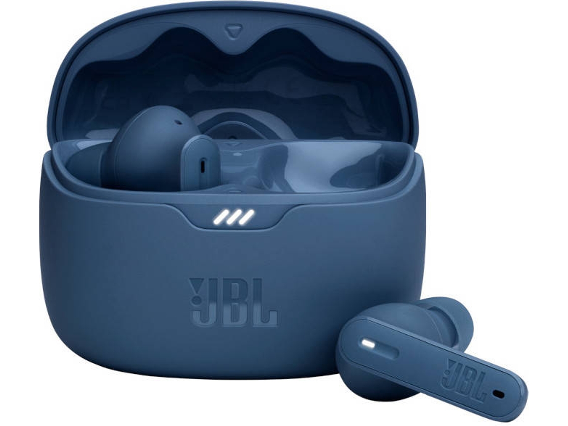 Auriculares Bluetooth True Wireless JBL Beam (In Ear - Micrófono - Noise Cancelling - Azul)
