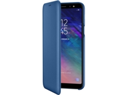 Funda SAMSUNG Galaxy A6+ Wallet Azul