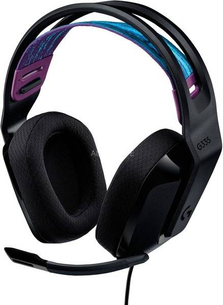 Auriculares Gaming Con Cable LOGITECH G335 (Over Ear - Multiplataforma -  Negro)
