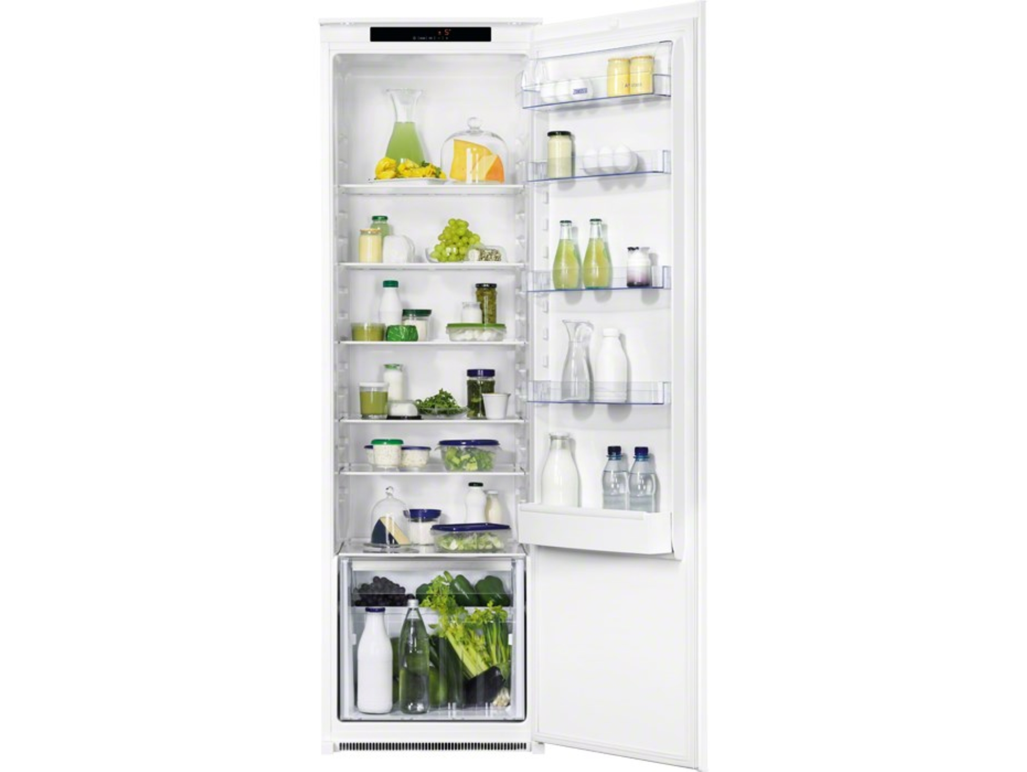 Frigorífico 1 puerta Integrable ZANUSSI ZBA32060SA  (Estático - 177 cm - 330 L - Blanco)