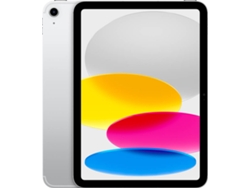 iPad APPLE (10.9'' - 64 GB - Wi-Fi+Cellular - Plata)