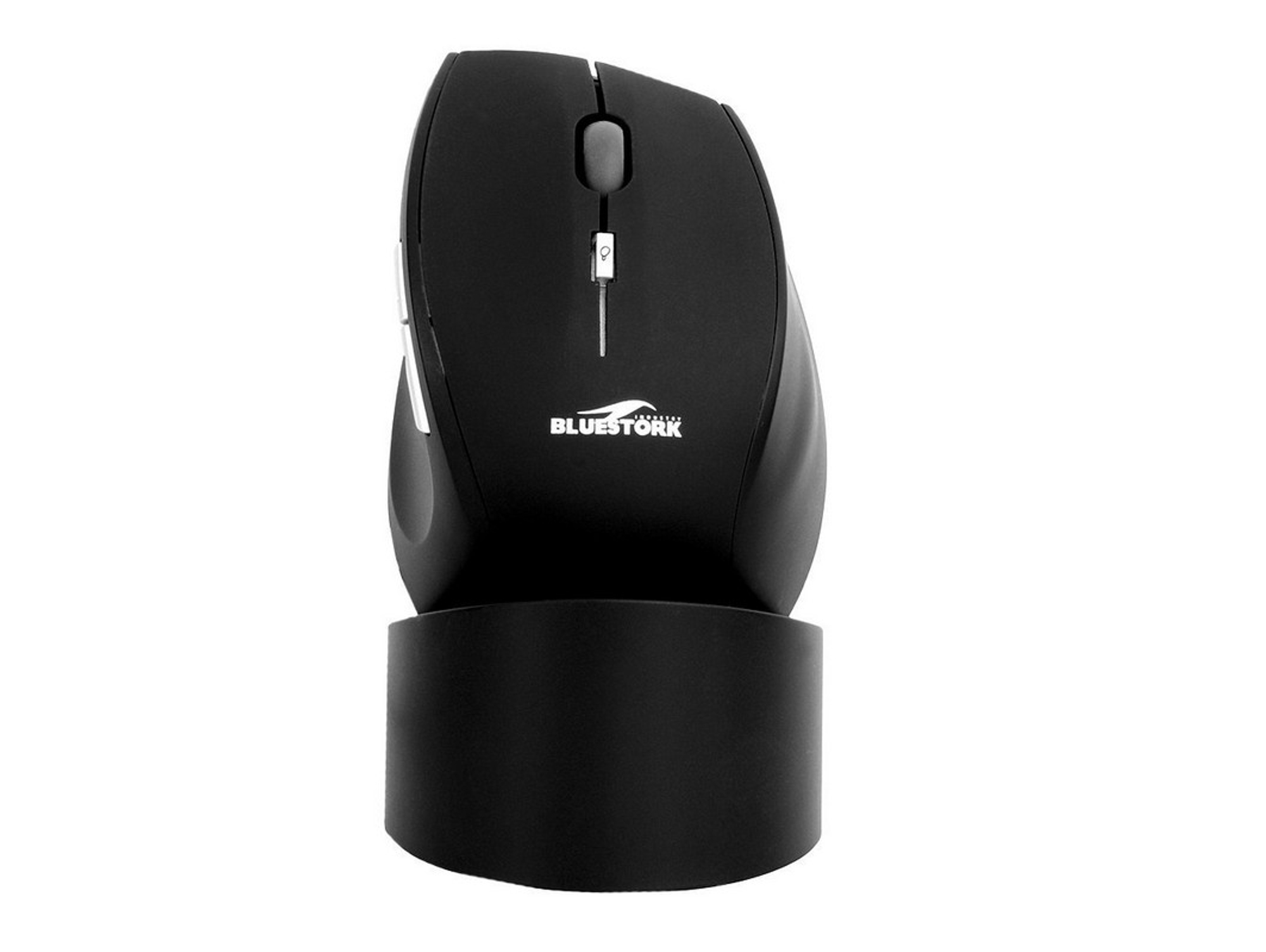 Ratón BLUESTORK BS-MRF (Inalámbrico - 800 dpi - Negro)