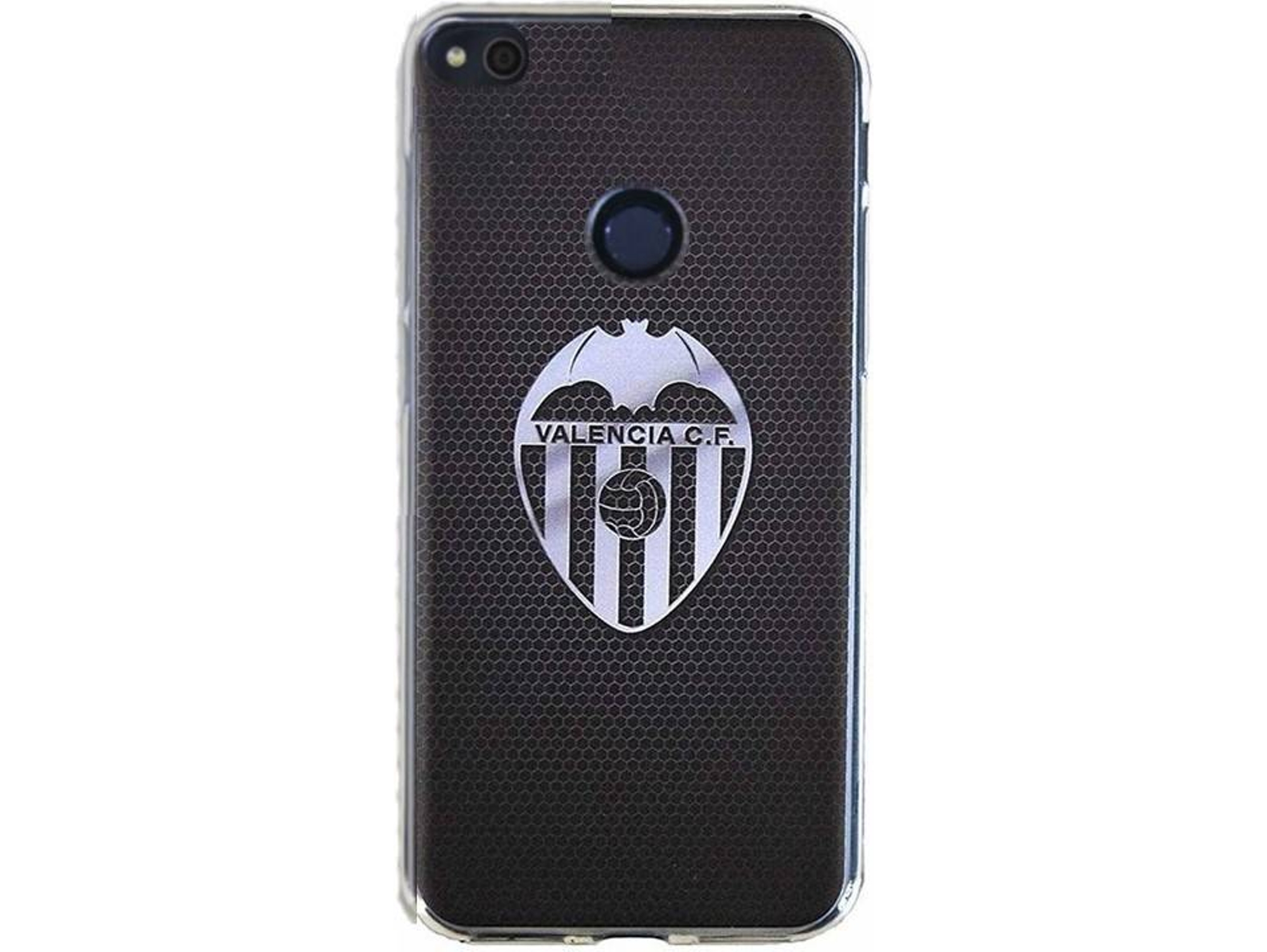 Carcasa Huawei P8 Lite 2017 VALENCIA C.F. Escudo Negro
