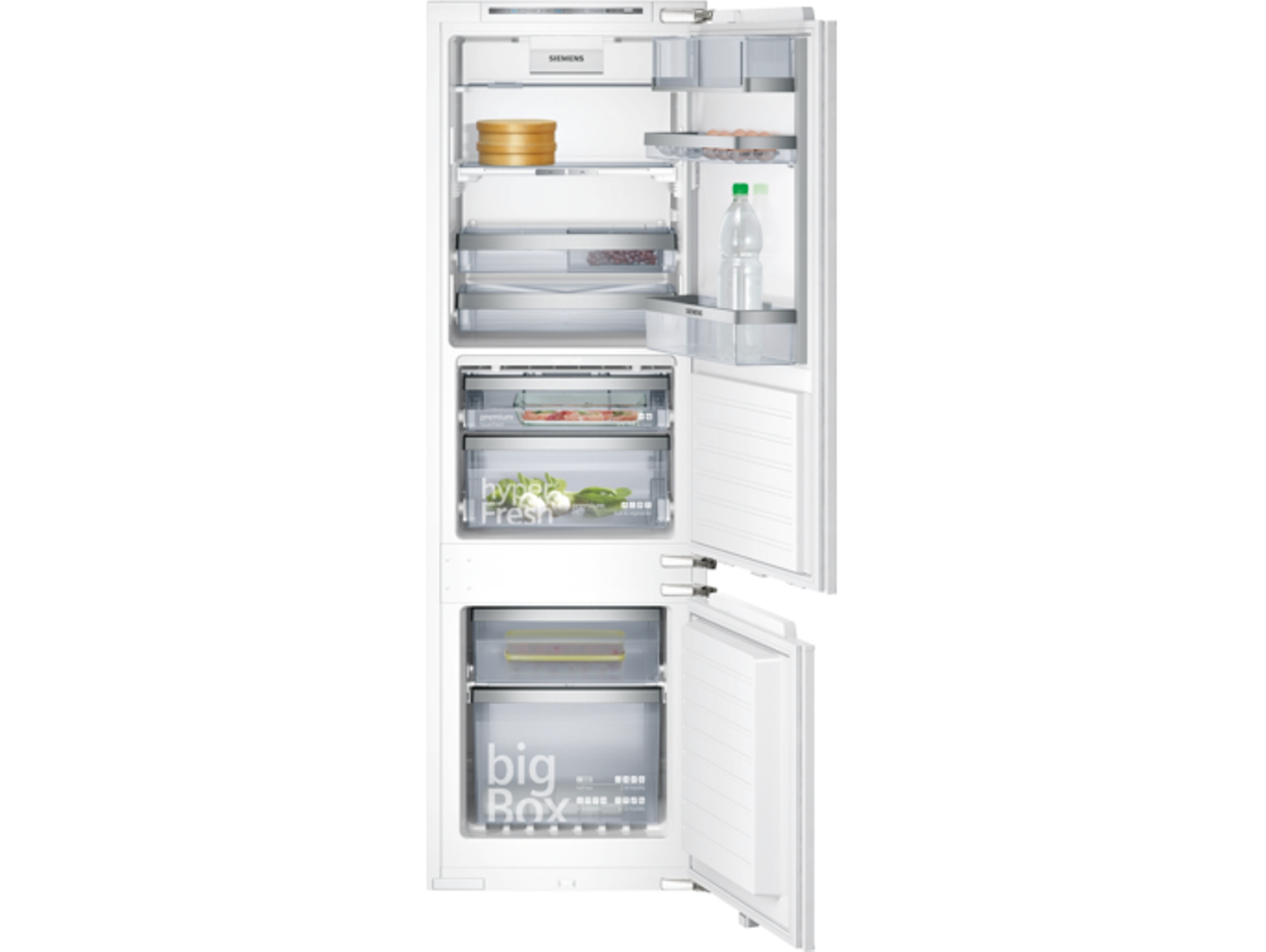 Frigorífico Combi  SIEMENS KI39FP60 (No Frost - 177.2 cm - 306 L - Blanco)