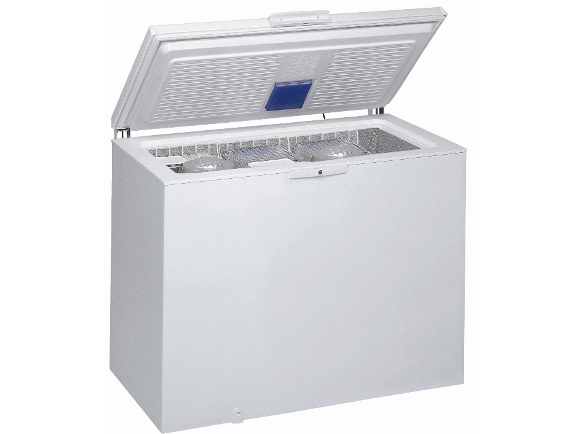 Congelador Horizontal WHIRLPOOL WHE3133 (Estático - 118 cm - 311 L - Blanco)