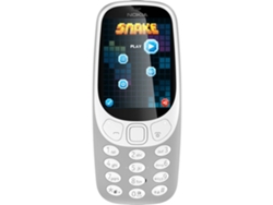 Teléfono móvil NOKIA 3310 (2.4'' - 2G - Plateado)