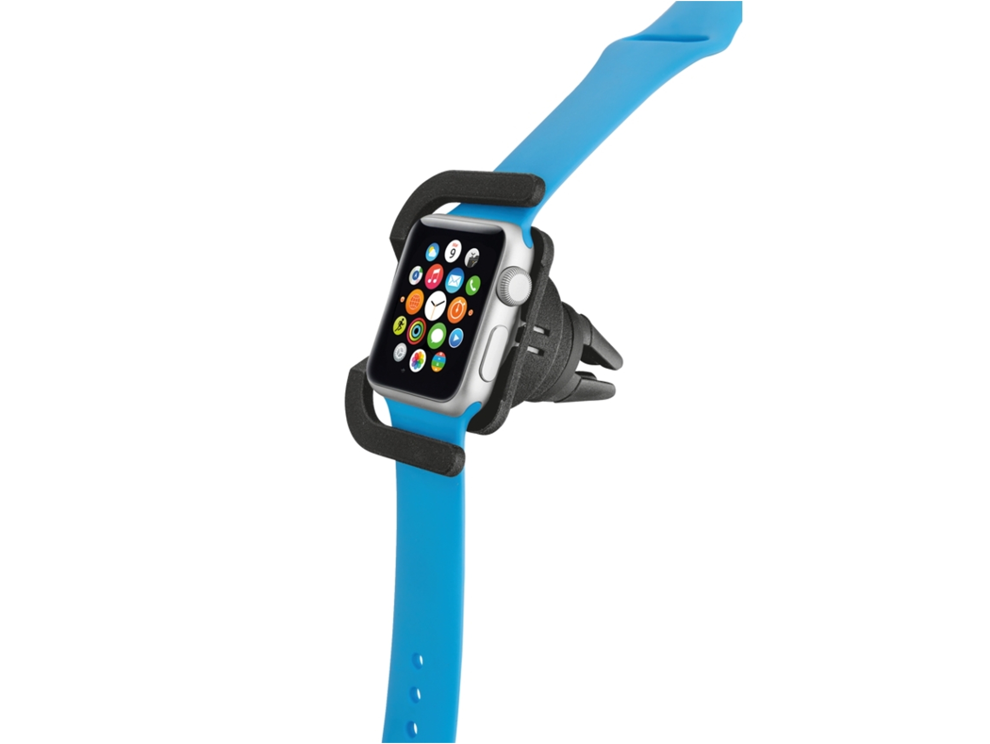 Soporte de coche con cargador TRUST para Apple Watch 38mm negro