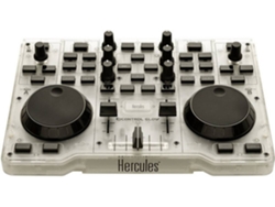 Mesa de mezclas HERCULES DJ Control Glow (Canales: 2 - 20 W - USB)