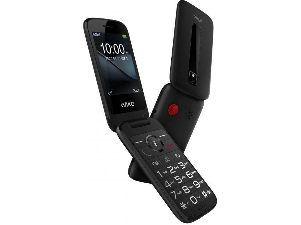 Teléfono Móvil WIKO F300 (2.8'' - Dual SIM - Negro)