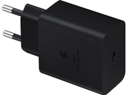 Cargador de Pared SAMSUNG (USB-C - 45 W - Negro)