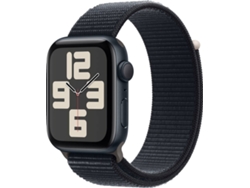 APPLE Watch SE GPS 44 mm Medianoche con Loop Deportiva Medianoche