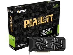 Tarjeta Gráfica PALIT GeForce GTX 1060 Dual (Caja Abierta - NVIDIA - 6 GB DDR5)