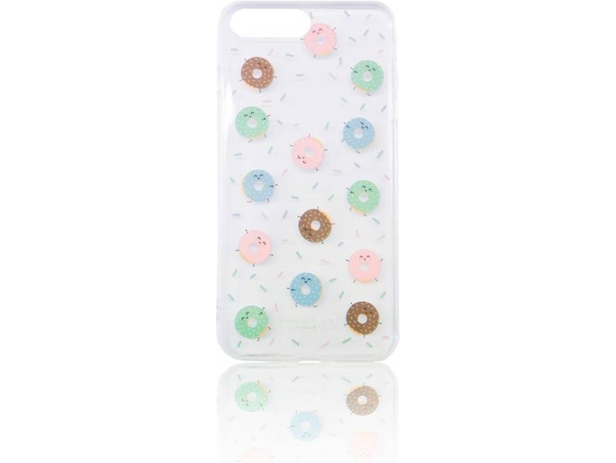 Carcasa iPhone 7 Plus, 8 Plus MR. WONDERFUL Mini Rosquillas Multicolor