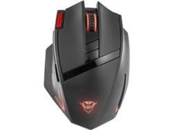 Ratón Gaming TRUST TRUST GXT 130 Inalámbrico (2400 dpi - Inalámbrico - Negro)