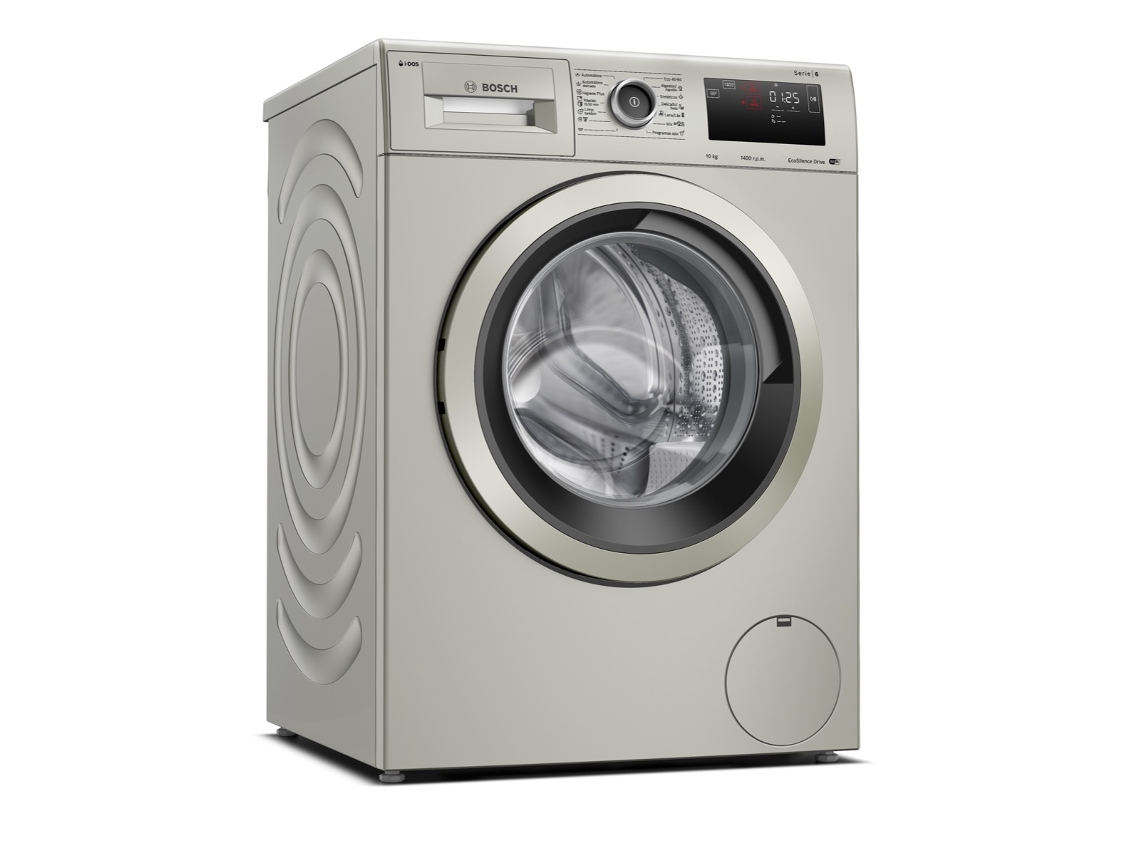 Lavadora BOSCH WAL28PHYES (10 kg - 1400 rpm - Inox)
