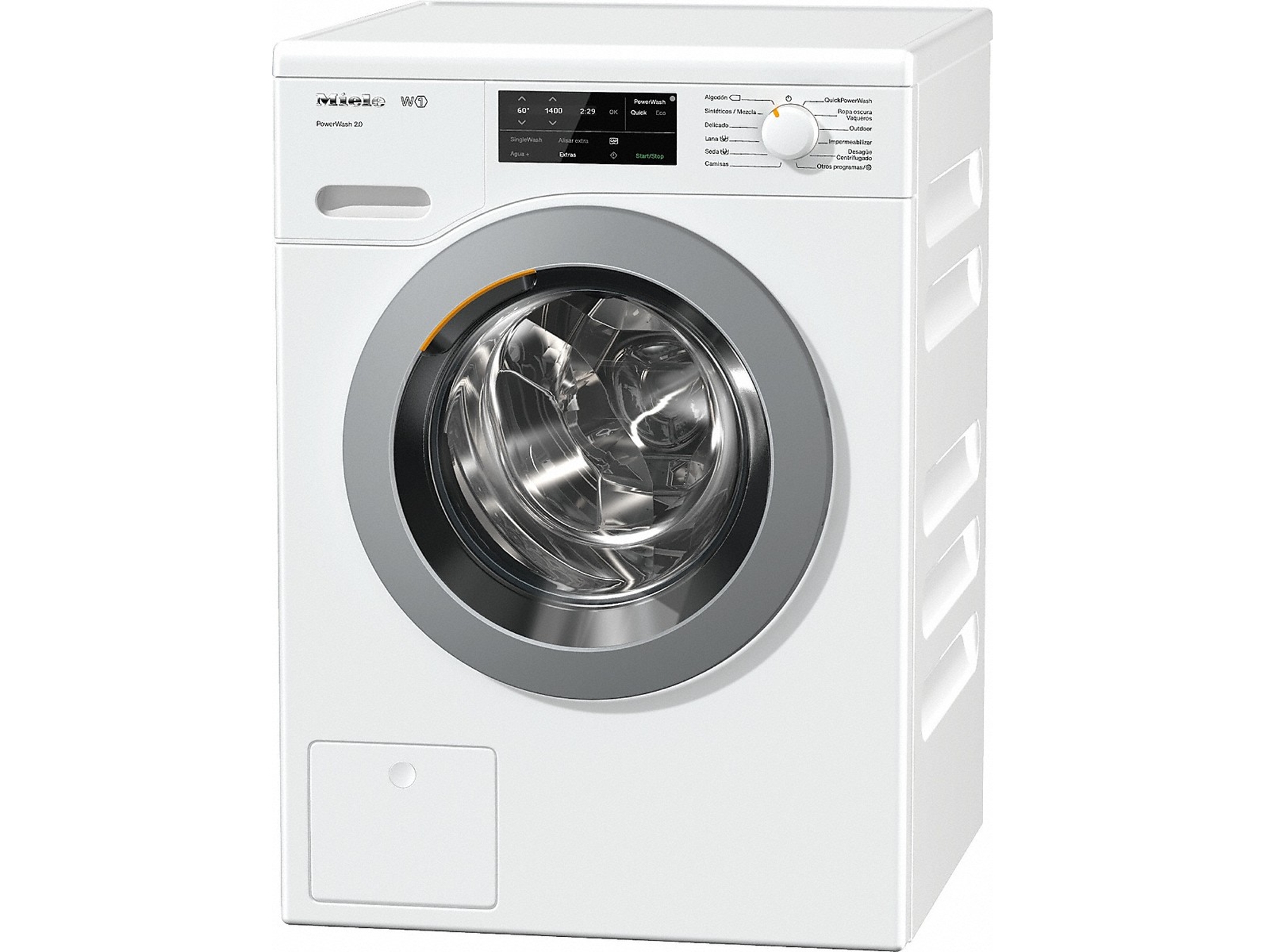 Lavadora MIELE WCE 320 LW PowerWash (8 kg - 1400 rpm - Blanco)