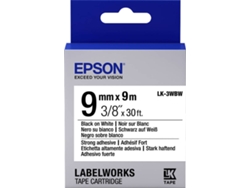 Cinta adhesiva EPSON LK-3WBW - C53S653007