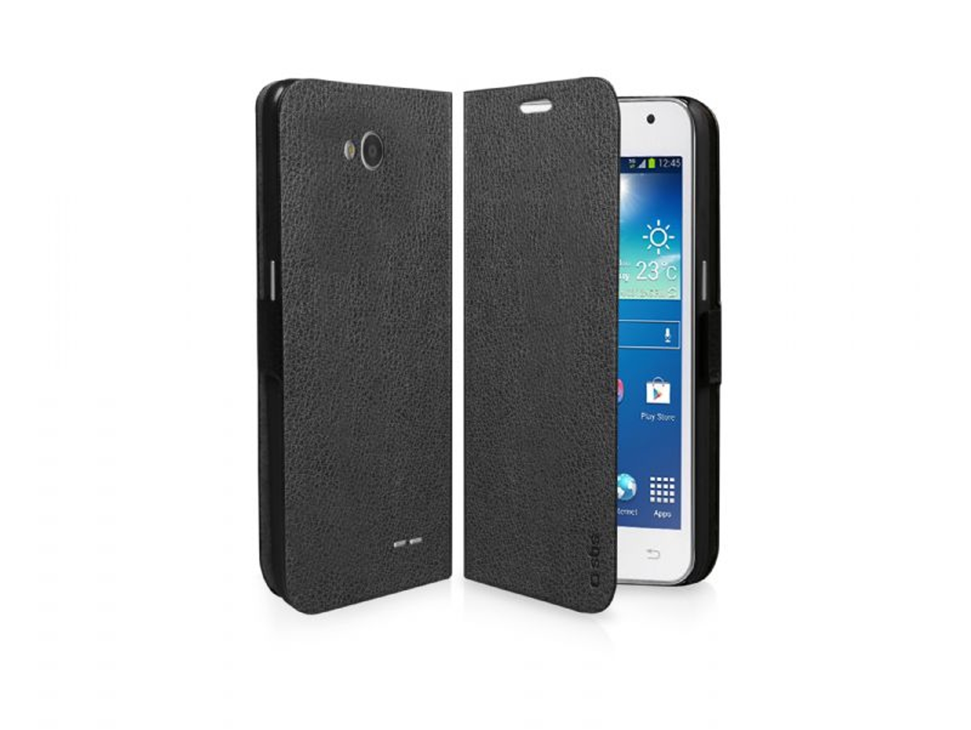 Funda Samsung Galaxy Core 2 SBS Book Negro