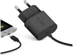 Cargador SBS Micro USB Standard Negro