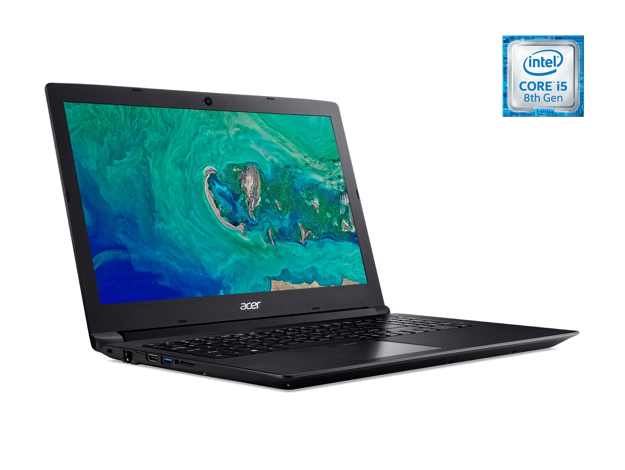 Portátil ACER Aspire 3 15-53G-54QZ (15.6'' - Intel Core i5-8250U - RAM: 4 GB - 1 TB HDD - NVIDIA GeForce MX130)
