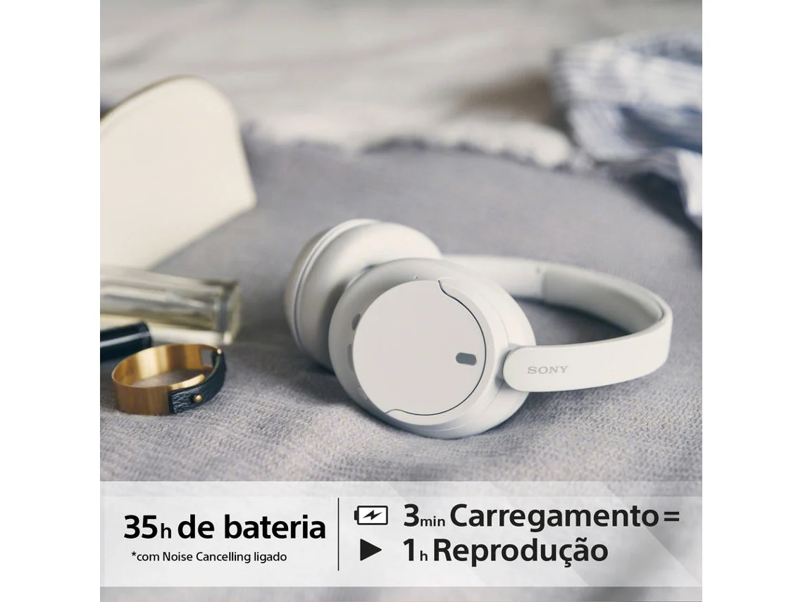 Auriculares Bluetooth SONY WH CH720N (Over Ear - Micrófono - Noise