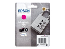 Cartucho de tinta original EPSON 35, Candado 9,1 ml, Magenta, C13T35834020, T3583