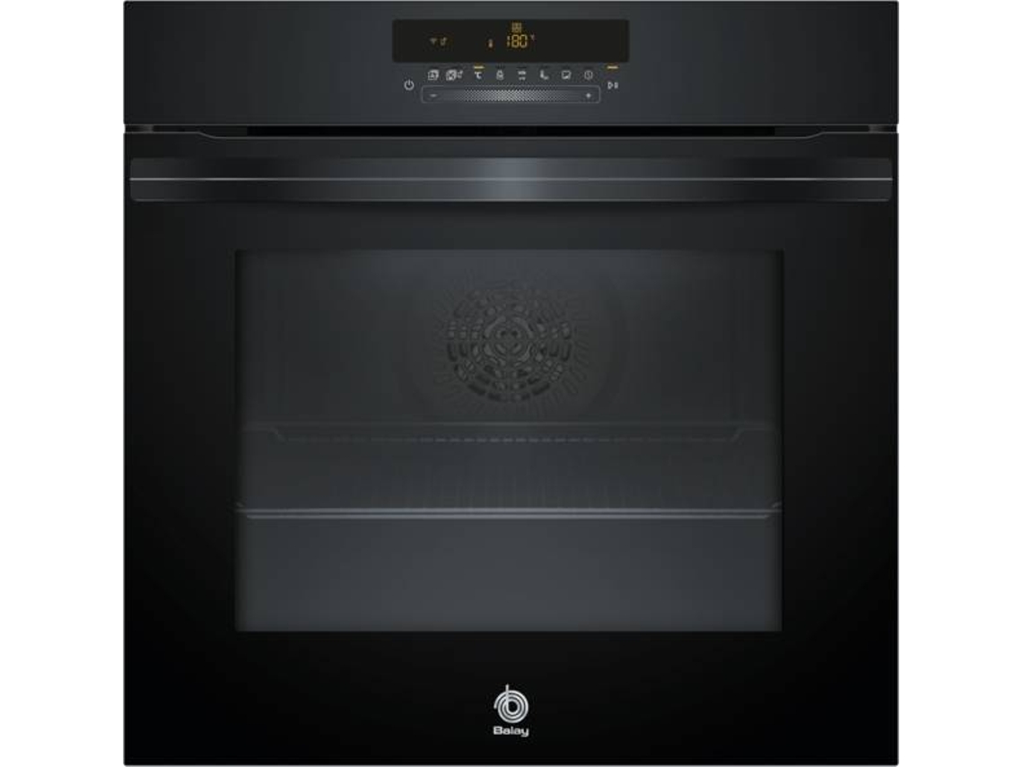 Horno BALAY 3HB5888N6 (71 L - 59.4 cm - Hidro y Pirolítico - Negro)