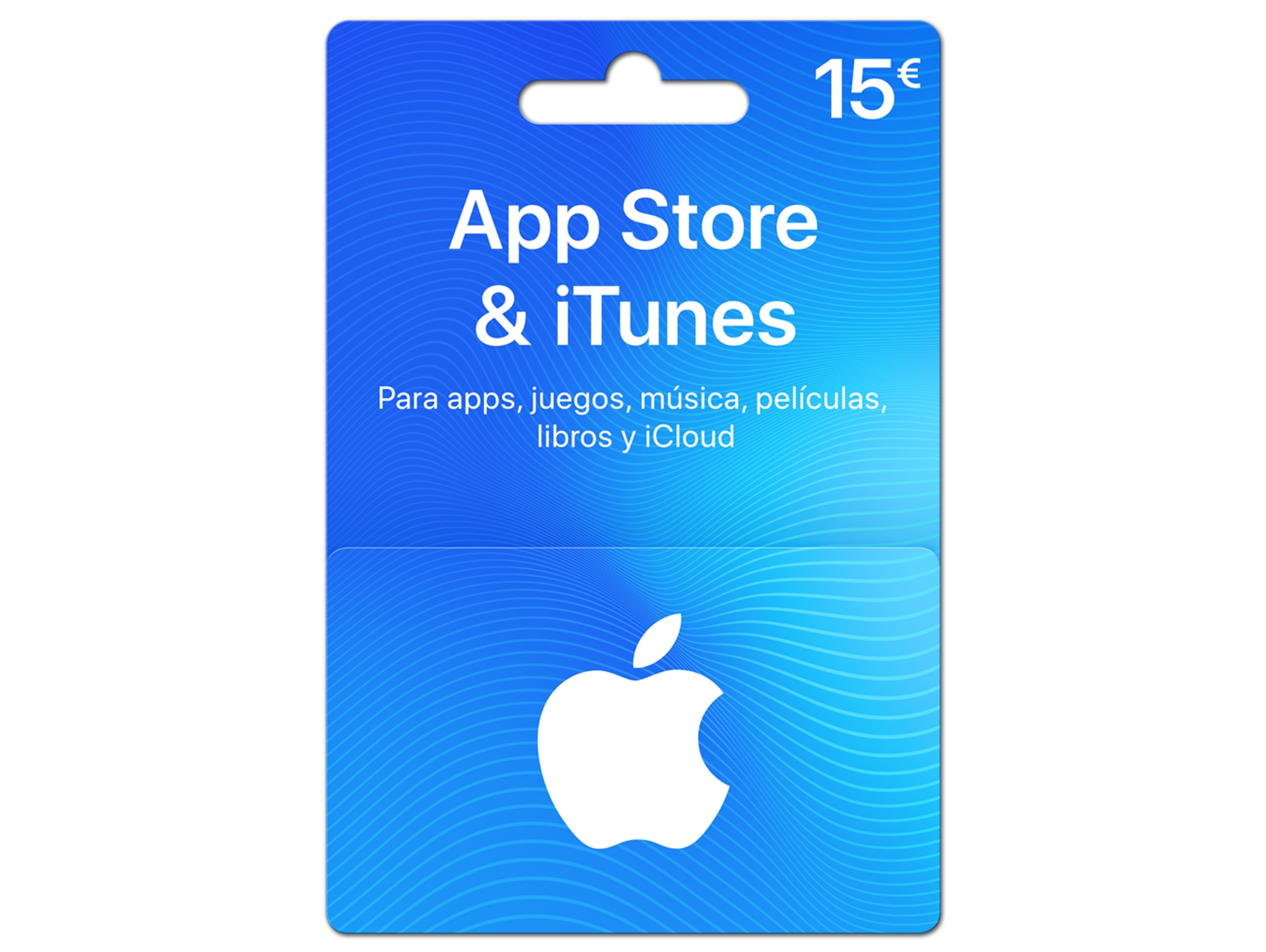 Tarjeta Prepago ITUNES 15 Euros