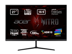 Monitor Gaming Acer Nitro QG270S3 (27" Full HD - 180Hz - 1ms - HDR10 - FreeSync Premium)