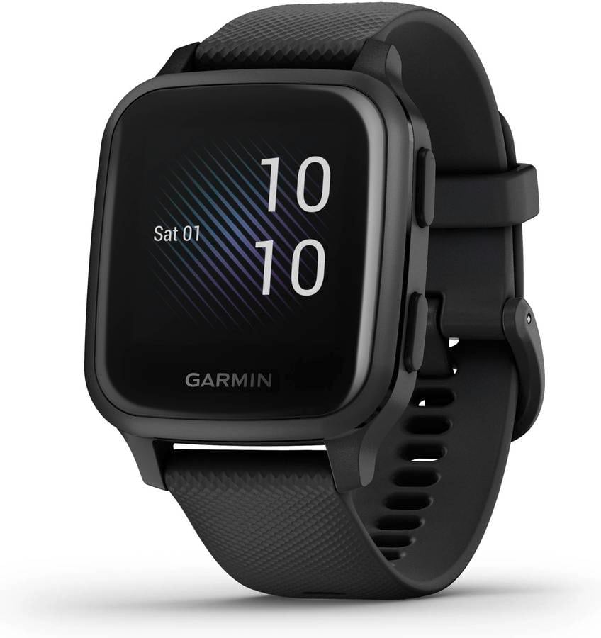 Reloj Deportivo GARMIN Venu SQ (Bluetooth - Hasta 6 días de autonomía - Negro)