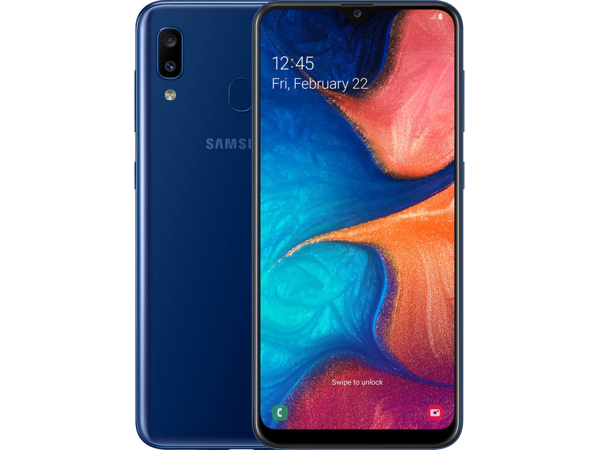 Smartphone SAMSUNG Galaxy A20e (5.8'' - 3 GB - 32 GB - Azul)