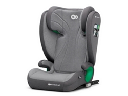 Silla De Coche Kinderkraft JUNIOR FIX i-Size 100–150 cm R129 con ISOFIX, SIDE PROTECT SYSTEM y respaldo ajustable Gris