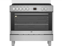 Cocina BEKO GM 15321 DX NS (Gás Natural - 60 cm - Inox)