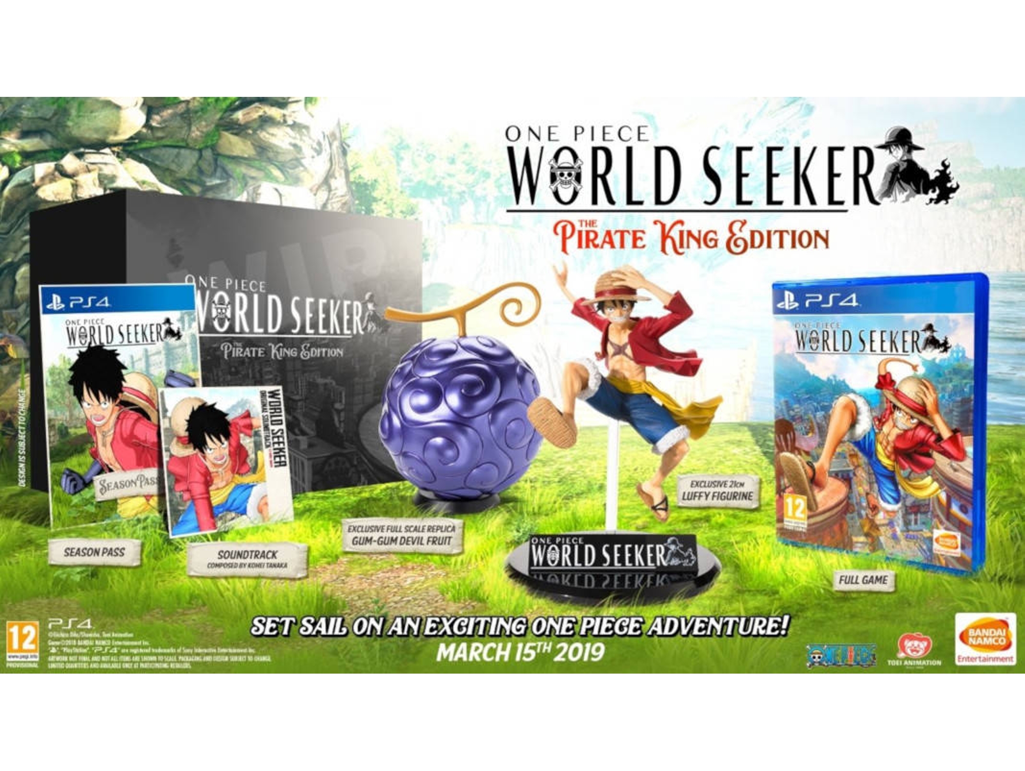 Juego PS4 One Piece World Seeker Edition (M12)