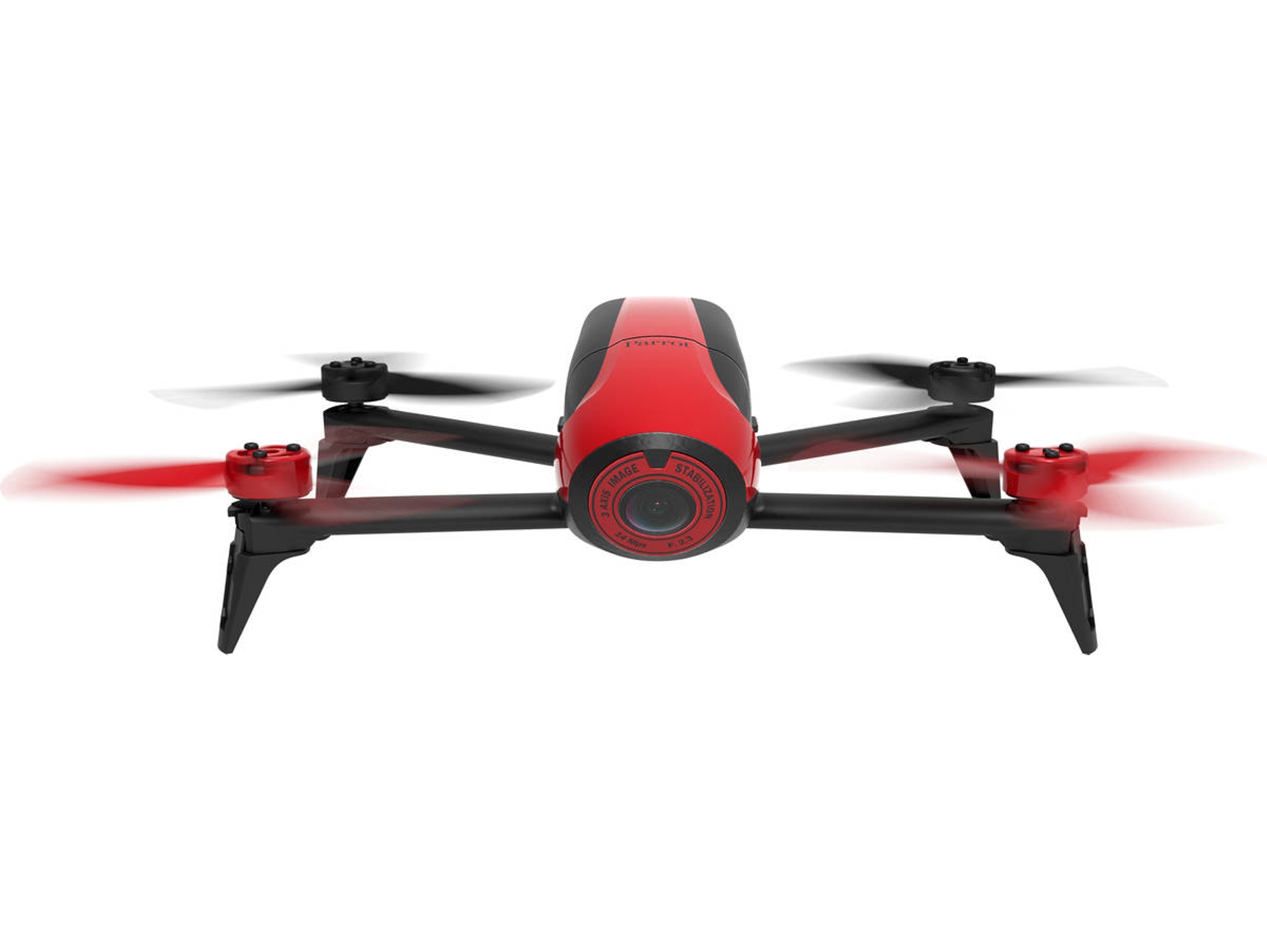 Drone PARROT Bebop II (HD - Autonomía: Hasta 25 min - Rojo)