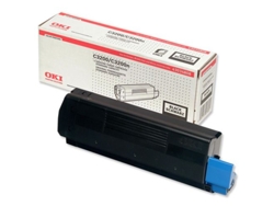 Cartucho de Tóner OKI  43034808 Negro  para C3200, 3200 Design, 3200n