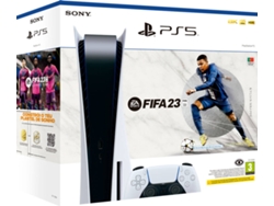Consola PS5 (825GB) + Juego PS5 FIFA 23 (Formato Digital)