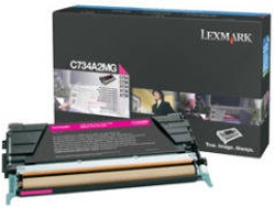 Cartucho de tóner LEXMARK C734A2MG