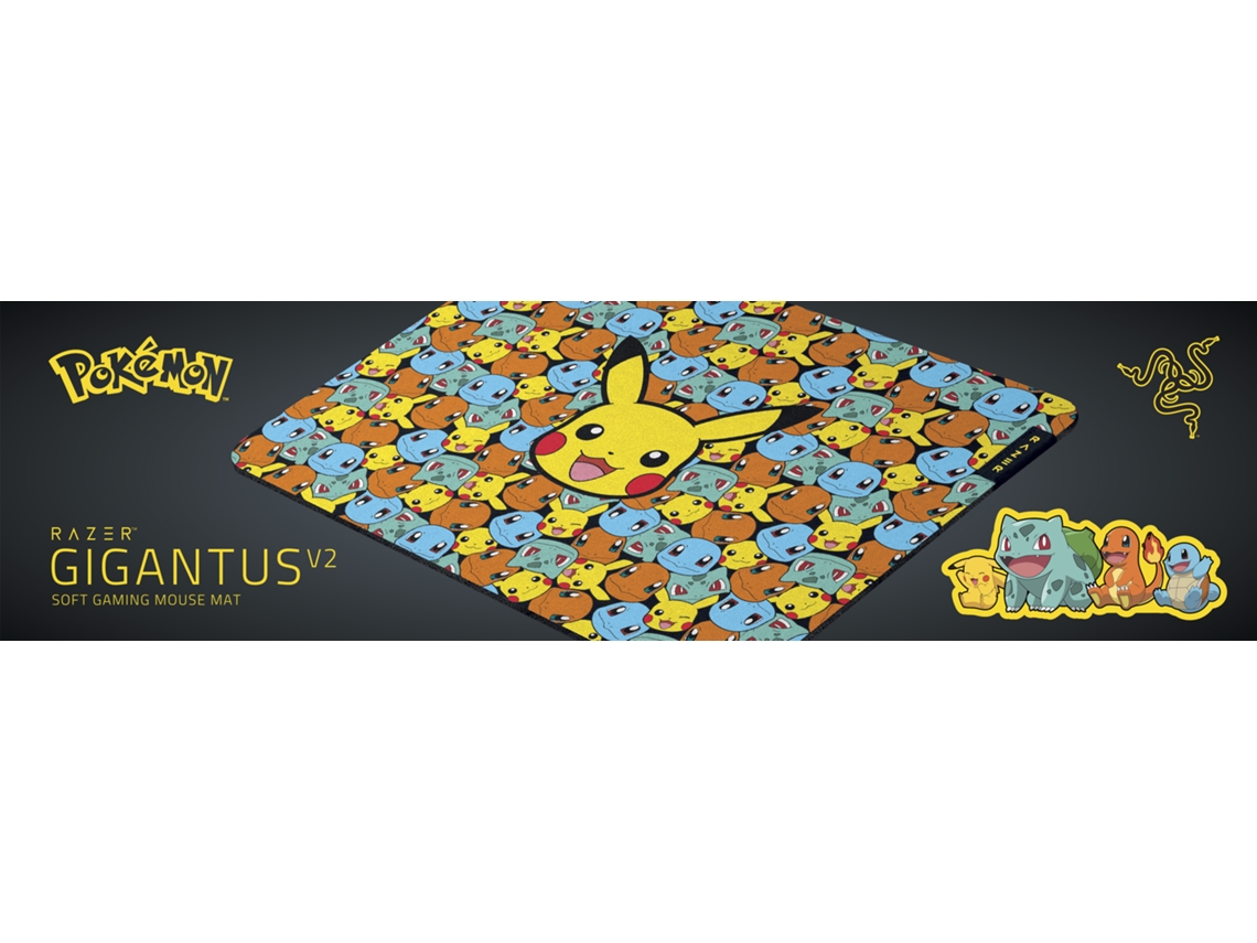 Tapete de Ratón RAZER Gigantus V2 X Pokemon Kanto (360 x 275 x 3 mm)