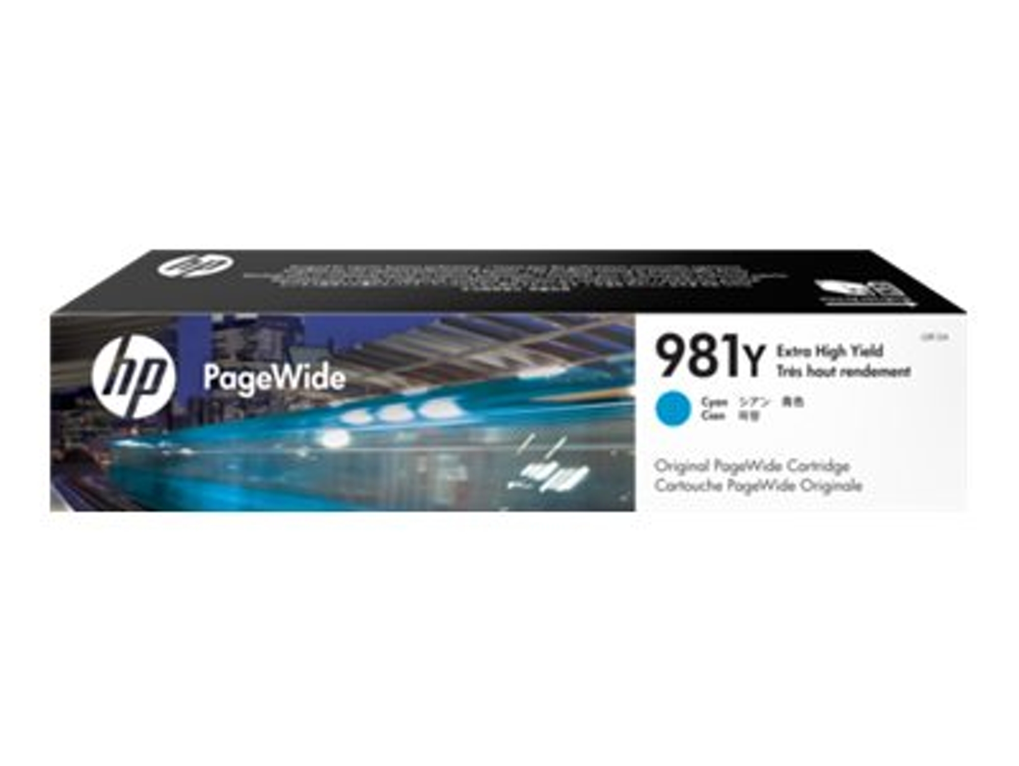 Cartucho de Tinta Original HP 981YC Extra PageWide Cián L0R17YC