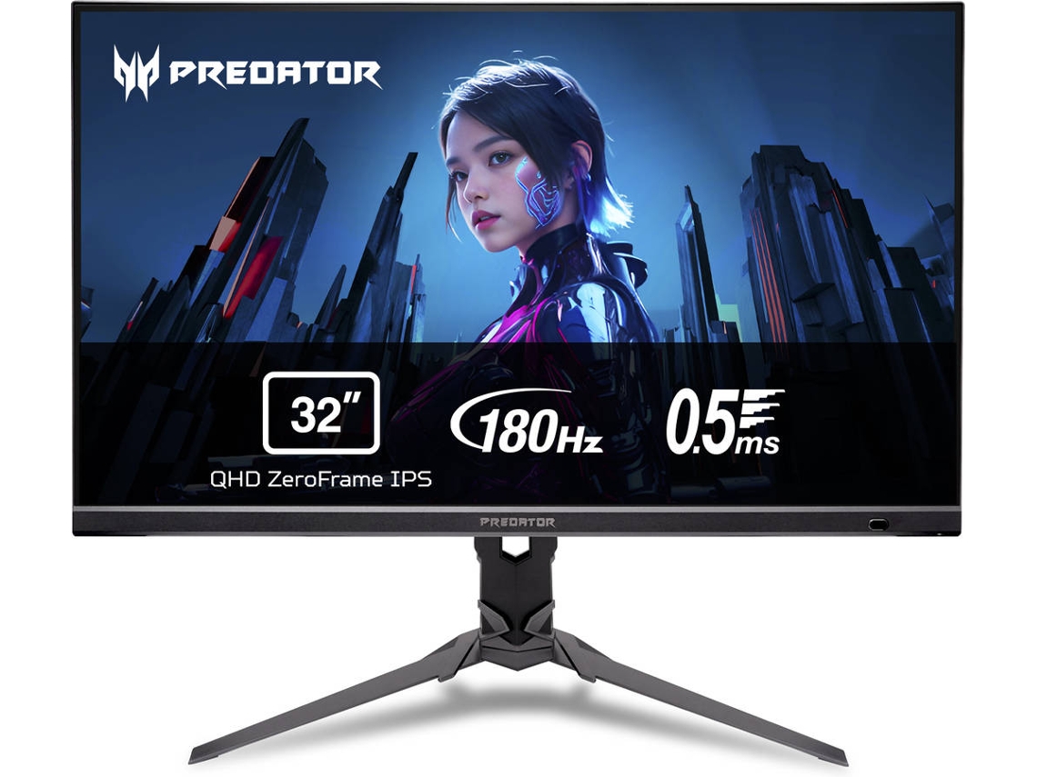 Monitor Gaming ACER PREDATOR XB323QUPBMIIPRX (31.5'' - 0.5 ms - Quad HD - 180 Hz)