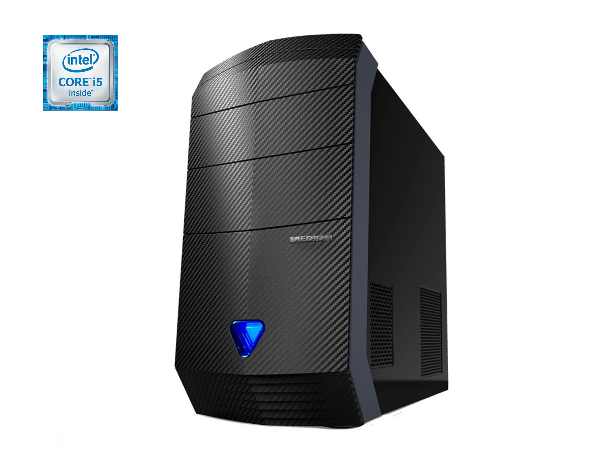 Desktop Gaming MEDION Erazer S91 (Intel Core i5-6400 - NVIDIA GeForce GTX 1050 Ti - RAM: 8 GB - 1 TB HDD + 120 GB SSD)