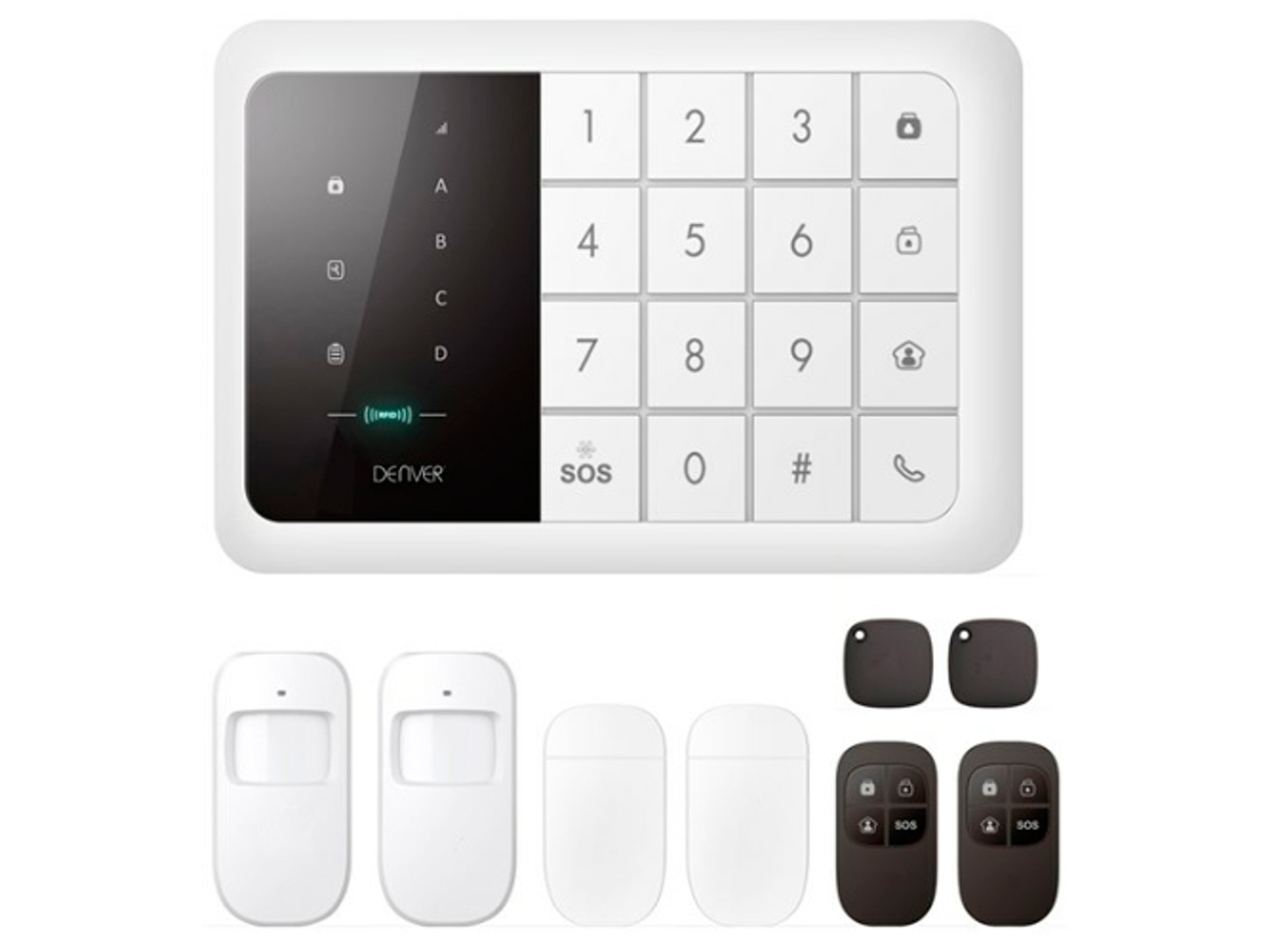 Sistema de Alarma inteligente DENVER HSA-120